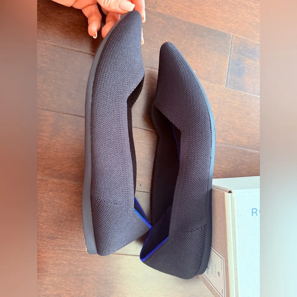 Rothy’s The Point flats - black, size 9.5 - Picture 4 of 10